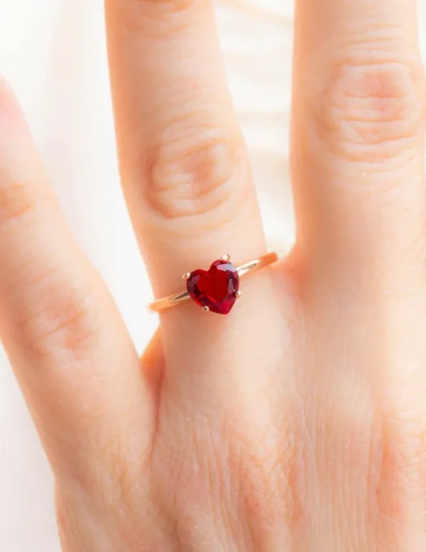 Crisafi Gioielli Anello Fani Love Rosso> Anelli