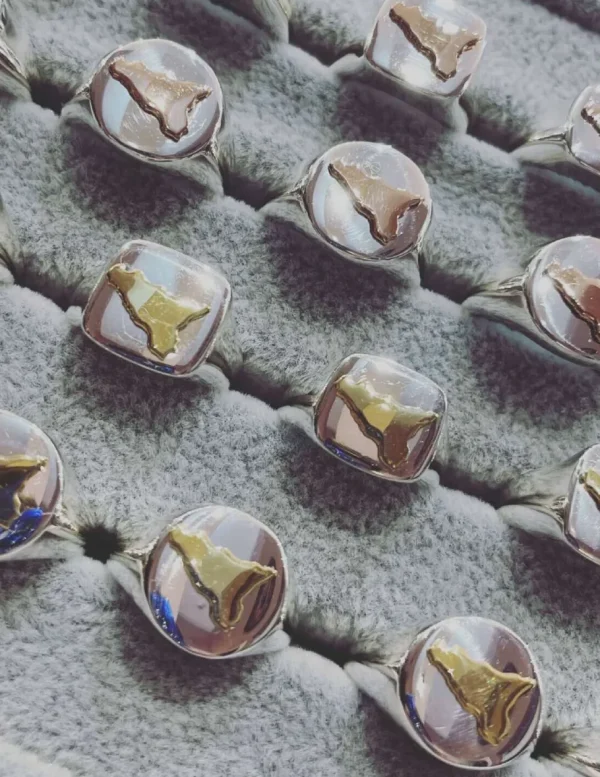 Crisafi Gioielli Anello Mignolo Sicilia Rilievo> Anelli