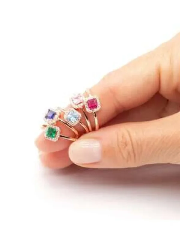 Crisafi Gioielli Anello Quadrotto Mini> Anelli