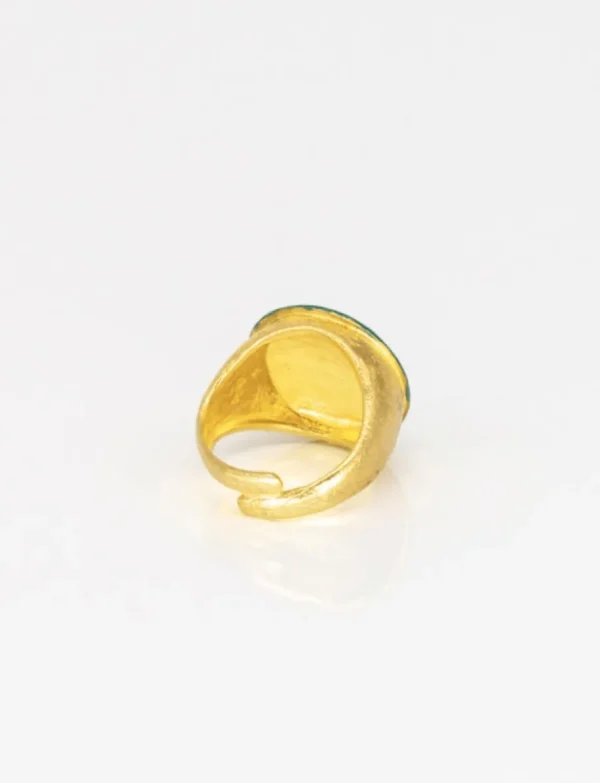 Crisafi Gioielli Anello Scudo Paladino Smaltato - Terra del Sole> Anelli
