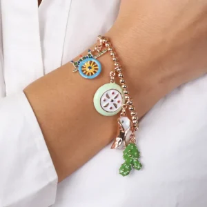Crisafi Gioielli Bracciale By Simon Cassata Cannolo Carretto Fico> Bracciali | By Simon Sicilia