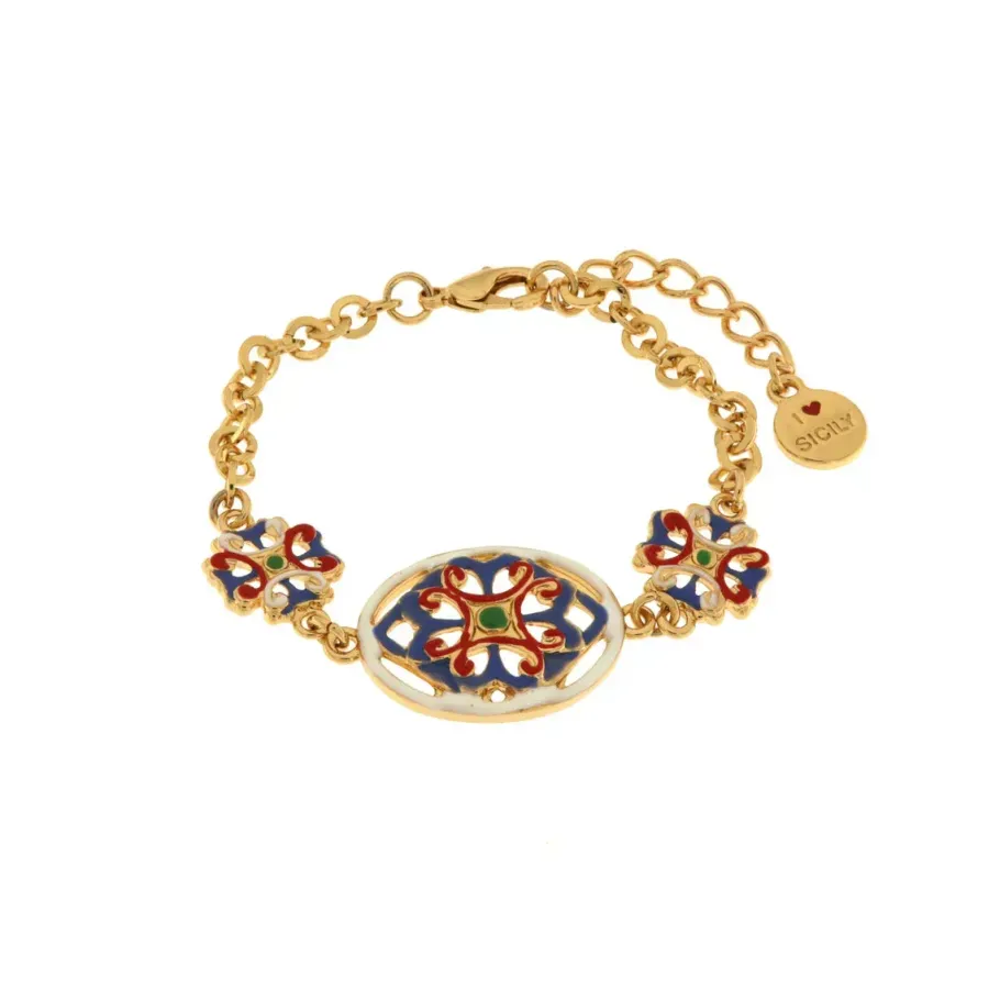 bracciale_by_simon_maioli_2.webp Crisafi Gioielli Bracciale By Simon Maioliche Smaltate> Bracciali | By Simon Sicilia
