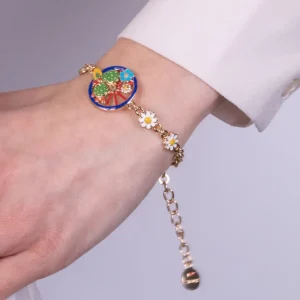 Crisafi Gioielli Bracciale By Simon Ruota Cactus Fiori> Bracciali | By Simon Sicilia