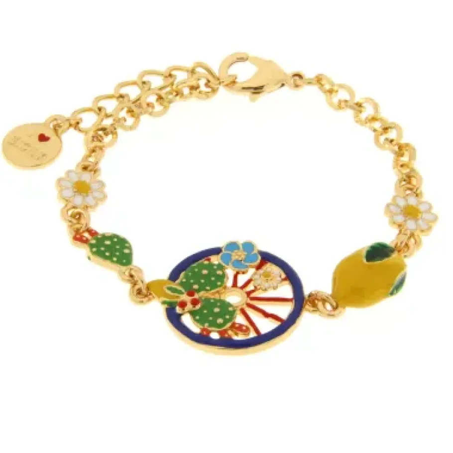 bracciale_by_simon_ruota__3-1.webp Crisafi Gioielli Bracciale By Simon Ruota Cactus Limoni> Bracciali | By Simon Sicilia
