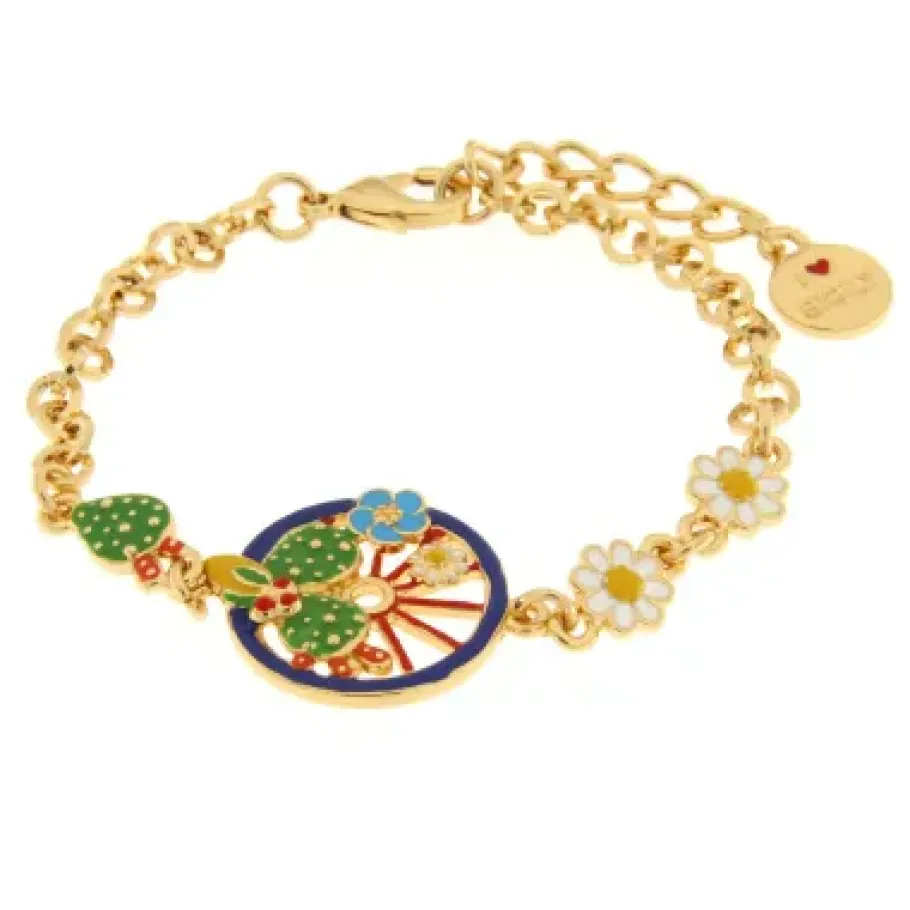 bracciale_by_simon_ruota__3.webp Crisafi Gioielli Bracciale By Simon Ruota Cactus Fiori> Bracciali | By Simon Sicilia