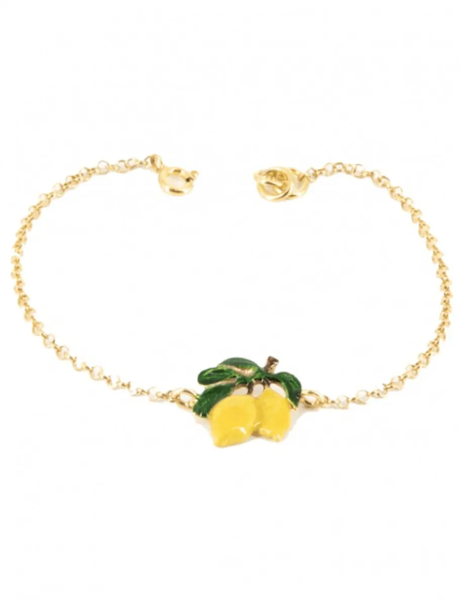bracciale_catenina_limoni_0.webp Crisafi Gioielli Bracciale Catenina Limoni Smaltato - Terra del Sole> Bracciali