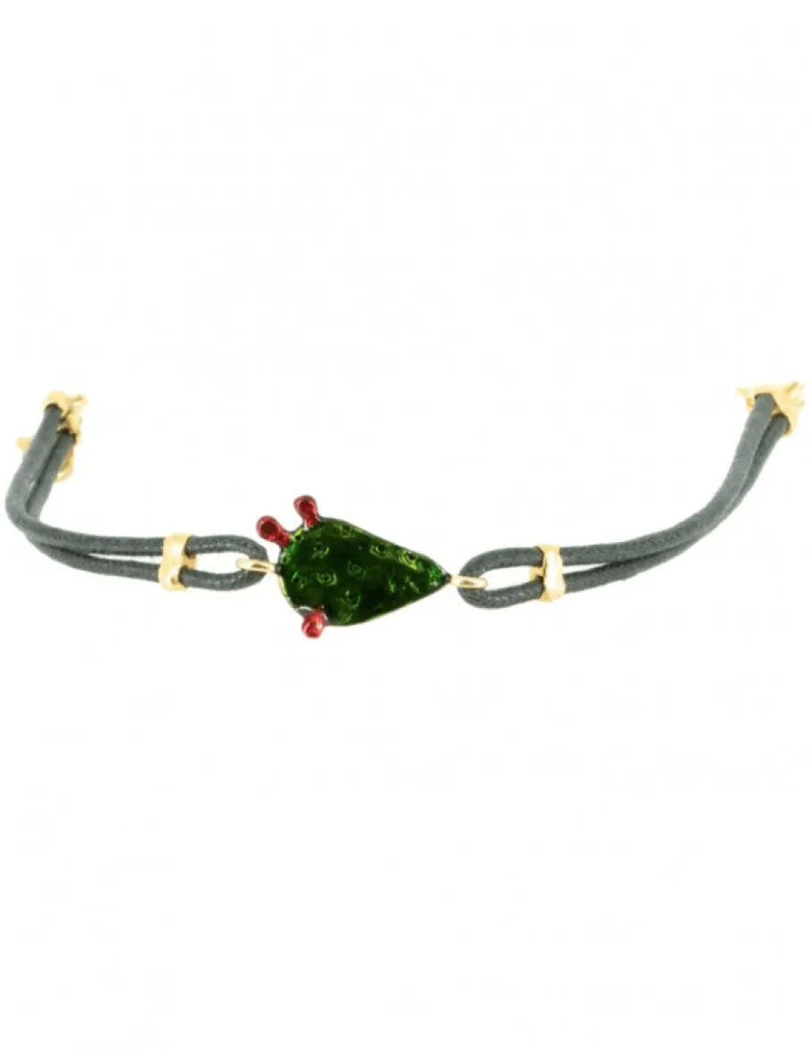bracciale_fico_dindia_sma_0.webp Crisafi Gioielli Bracciale Fico d'India Smaltato - Terra del Sole> Bracciali