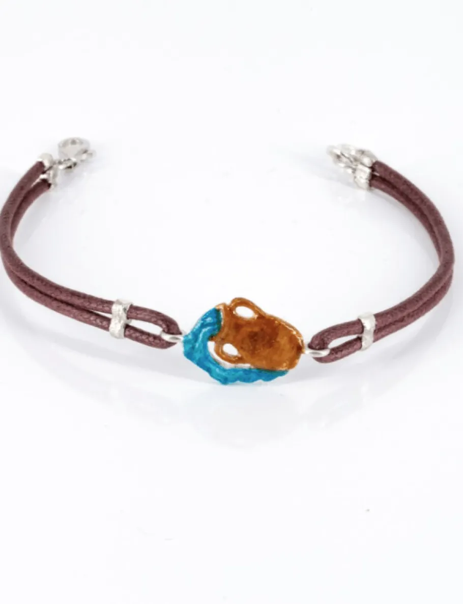 bracciale_segno_zodiacale_0-1.webp Crisafi Gioielli Bracciale Segno Zodiacale Acquario Smaltato - Terra del Sole> Bracciali