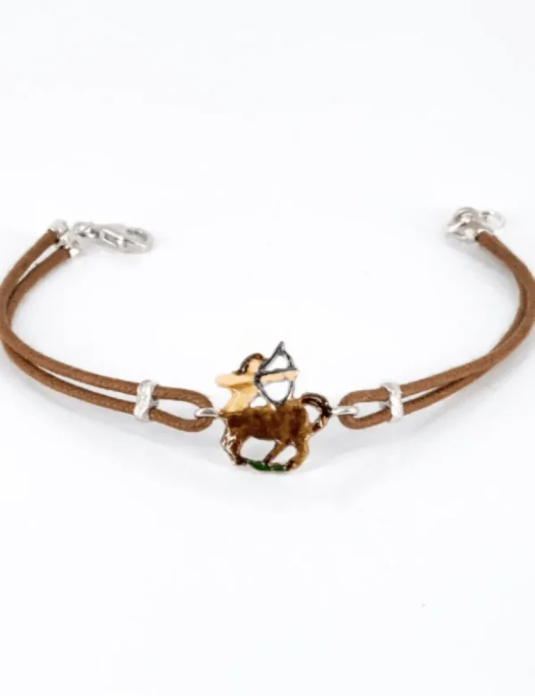 Crisafi Gioielli Bracciale Segno Zodiacale Sagittario Smaltato - Terra del Sole> Bracciali