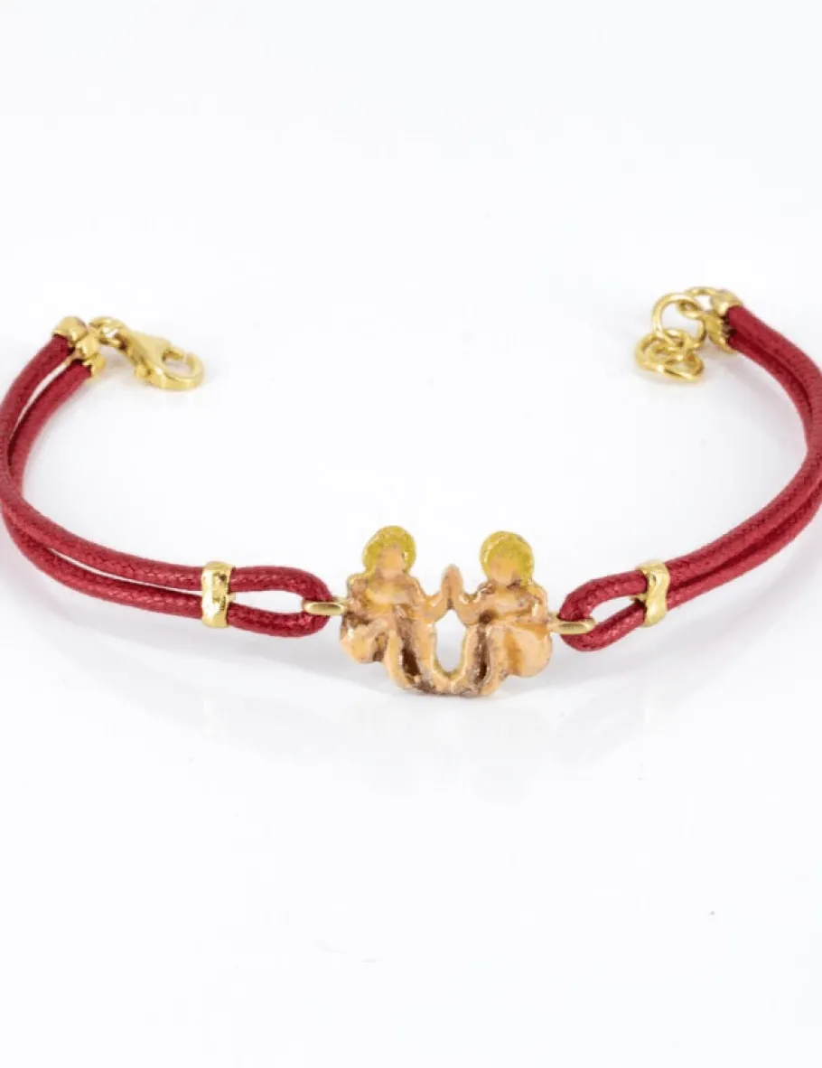bracciale_segno_zodiacale_0-8.webp Crisafi Gioielli Bracciale Segno Zodiacale Gemelli Smaltato - Terra del Sole> Bracciali