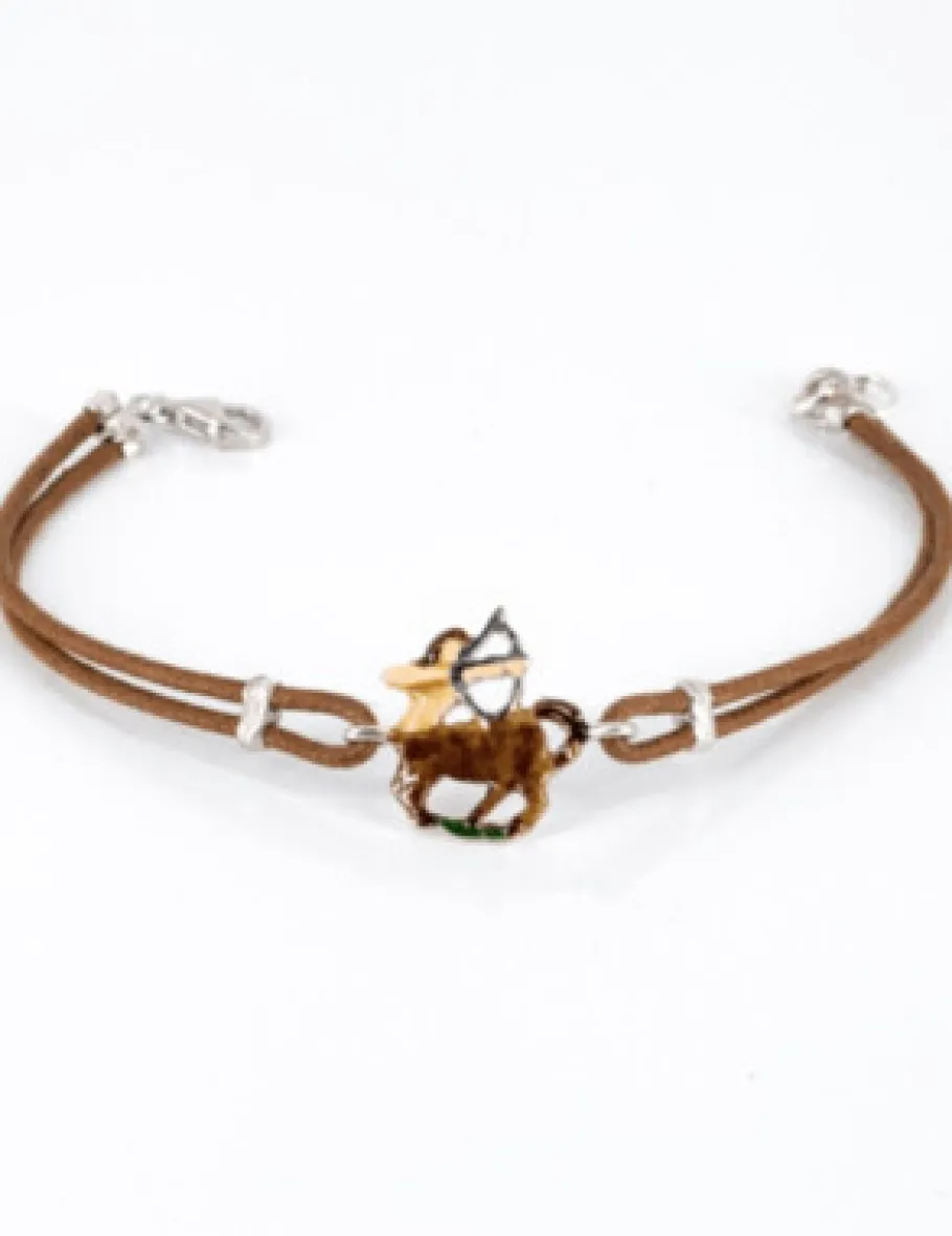 bracciale_segno_zodiacale_1-2.webp Crisafi Gioielli Bracciale Segno Zodiacale Sagittario Smaltato - Terra del Sole> Bracciali