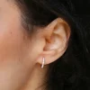 Crisafi Gioielli Cerchietti Micro Zirconati> Orecchini