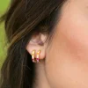 Crisafi Gioielli Cerchietti Mini Multicolor> Orecchini