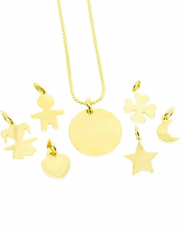 Crisafi Gioielli Collana Medaglia Personalizzabile> Collane