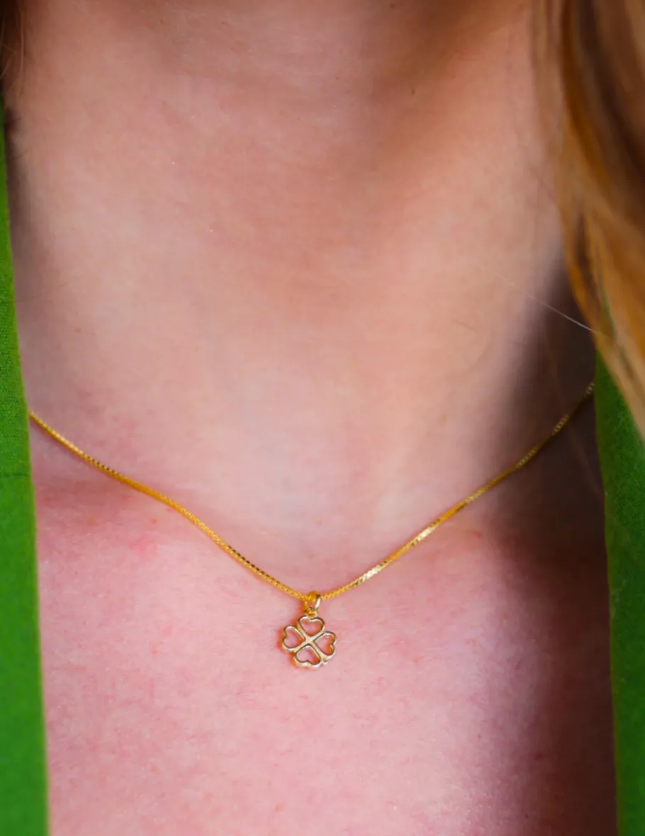collana_quadrifoglio_love_2.webp Crisafi Gioielli Collana Quadrifoglio Love> Collane