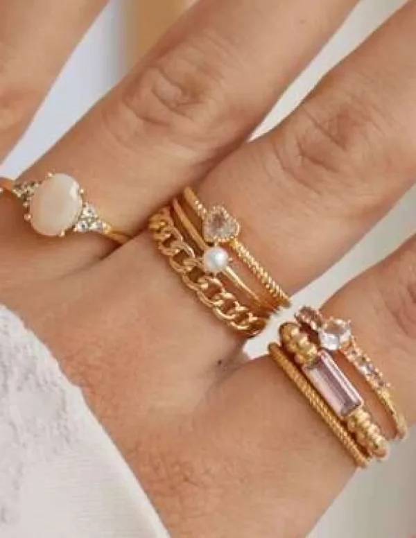 Crisafi Gioielli 24 Kae Anello Catena> 24 Kae