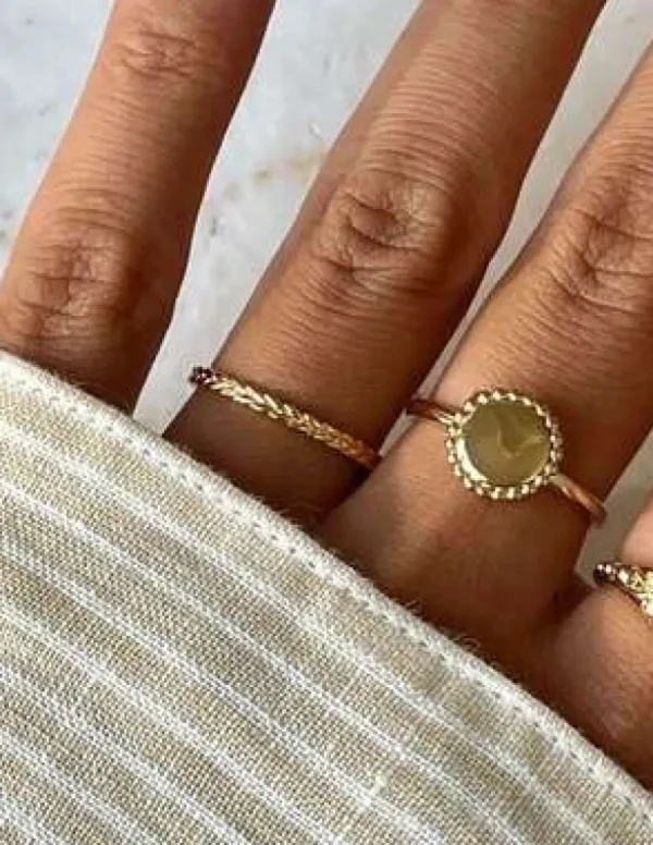 Crisafi Gioielli 24 Kae Anello Intrecciato> 24 Kae