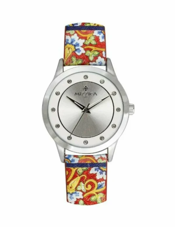 Crisafi Gioielli Orologio Mizzica Fiore Blu MA109> Mizzica Time Orologi