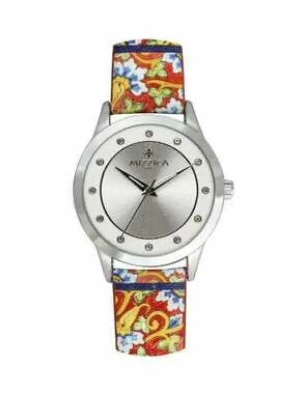 Crisafi Gioielli Orologio Mizzica Fiore Blu MA109> Mizzica Time Orologi