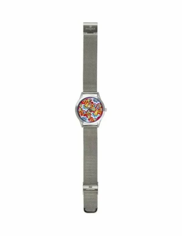 Crisafi Gioielli Orologio Mizzica Fiore Blu MC109> Mizzica Time Orologi