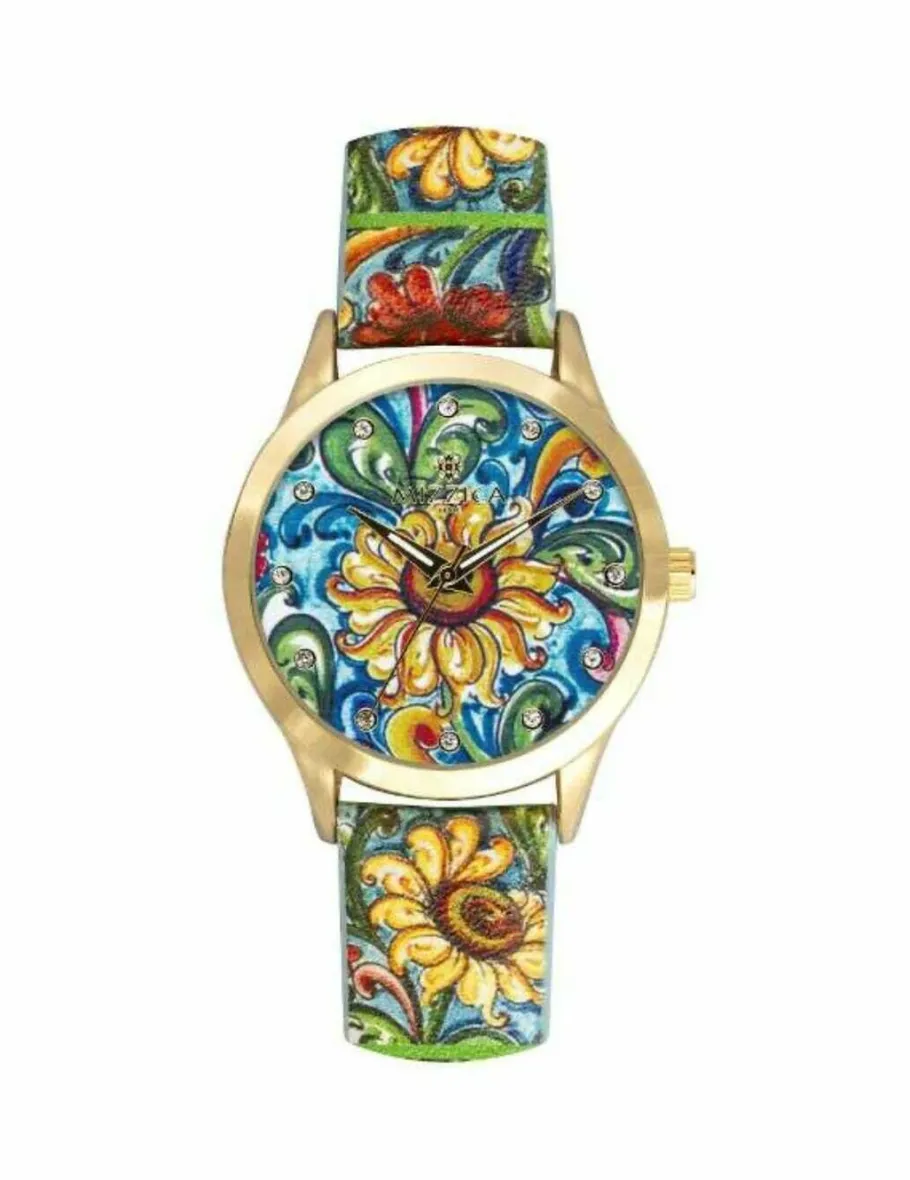 orologio_mizzica_girasole_0-1.webp Crisafi Gioielli Orologio Mizzica Girasole MB107> Mizzica Time Orologi