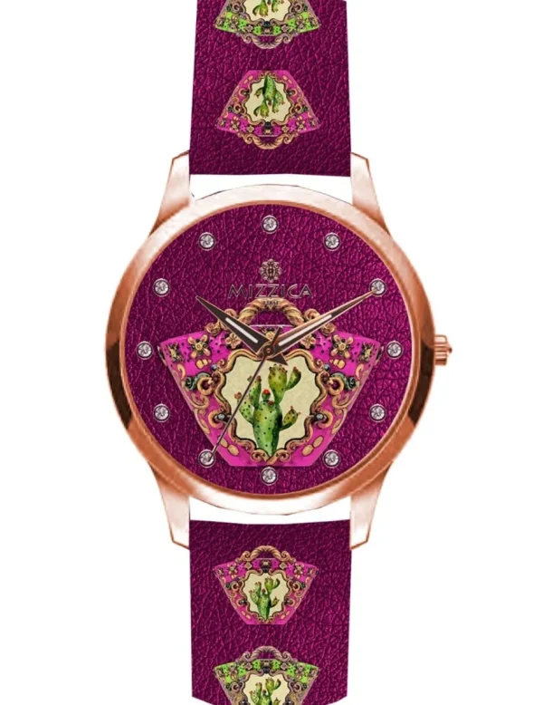Crisafi Gioielli Orologio Mizzica La Coffa Viola MB165> Mizzica Time Orologi