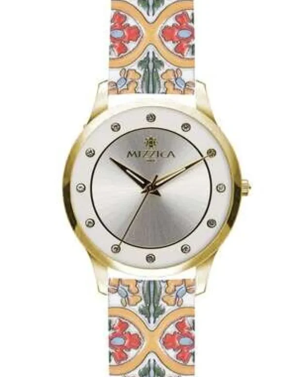 Crisafi Gioielli Orologio Mizzica La Maiolica Orange MA169> Mizzica Time Orologi