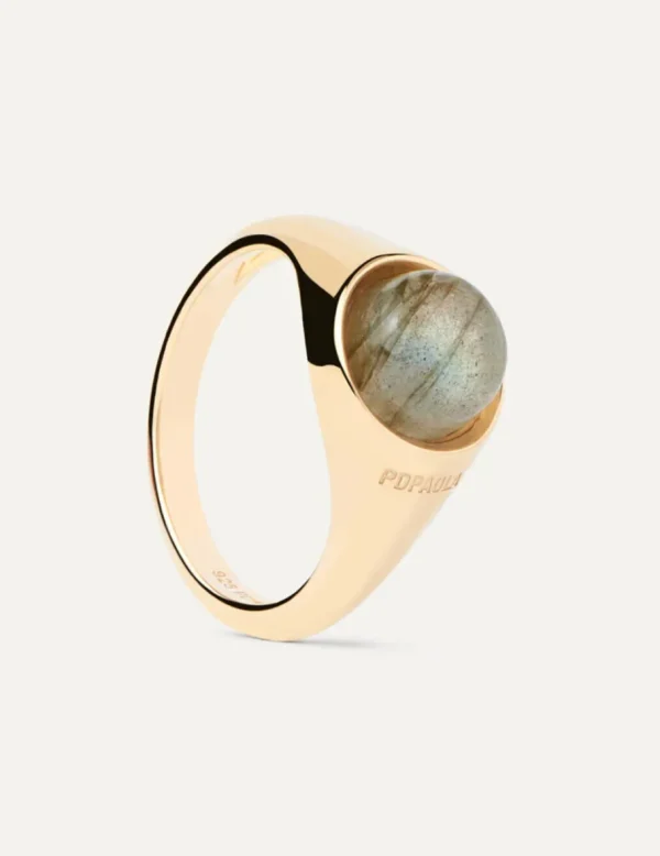 Crisafi Gioielli PD PAOLA Anello Moon Labradorite> Anelli | Pdpaola