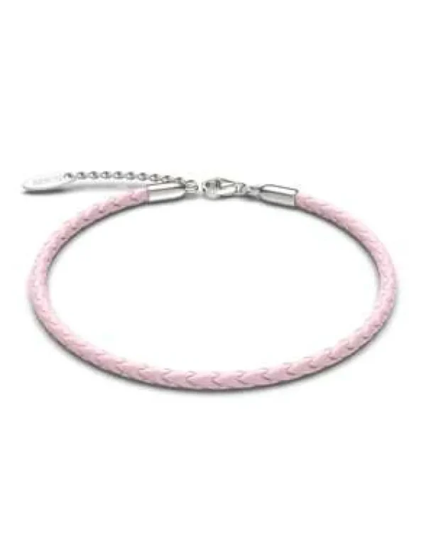 Crisafi Gioielli Rerum Bracciale Cuoio Rosa> Rerum Gioielli