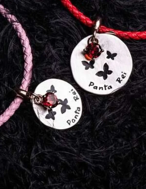 Crisafi Gioielli Rerum Bracciale Cuoio Rosa> Rerum Gioielli