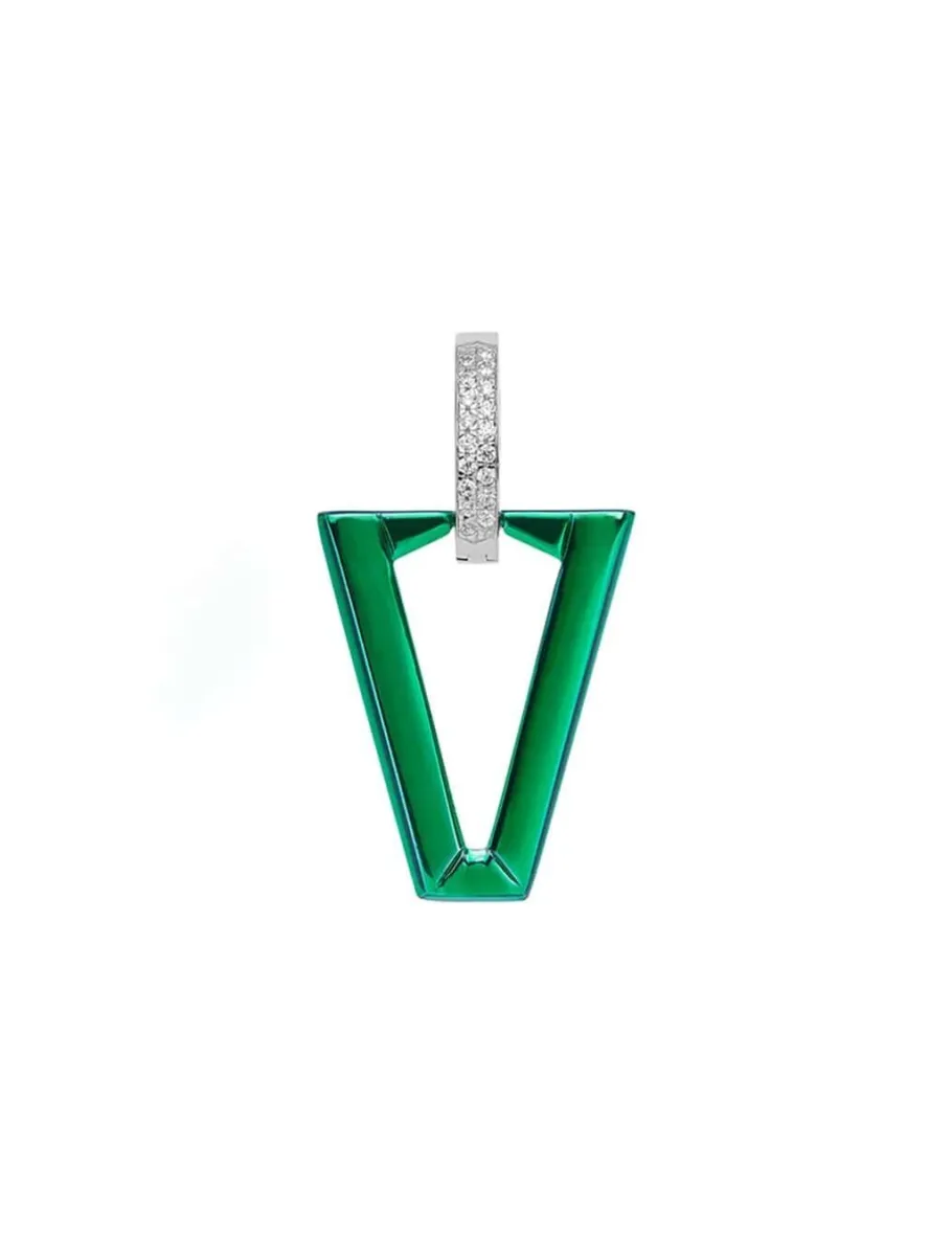 uali_metallic_green_valen_2.webp Crisafi Gioielli Uali Metallic Green Valentina Ferragni> Valentina Ferragni Studio